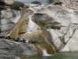 Barrancos en Córcega. Particulares formaciones de granito en el barranco de Purcharaccia